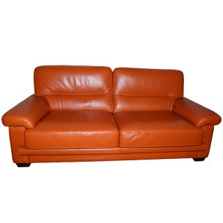 2-Sitzer Sofa von Domicil aus hochwertige Leder made in Germany