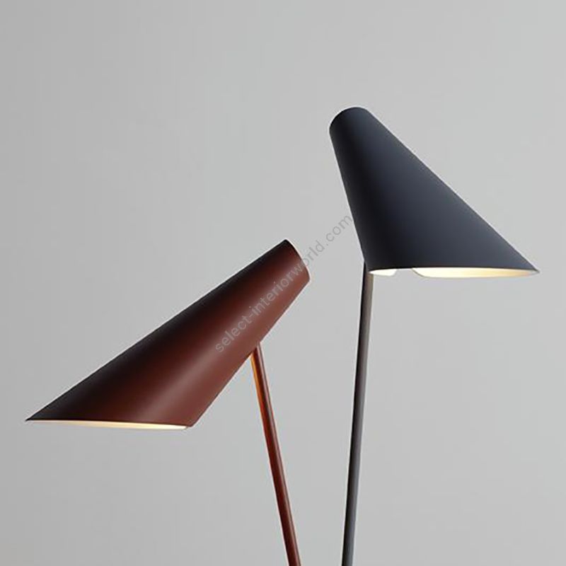 Table lamp / Terra Red and Grey finishes