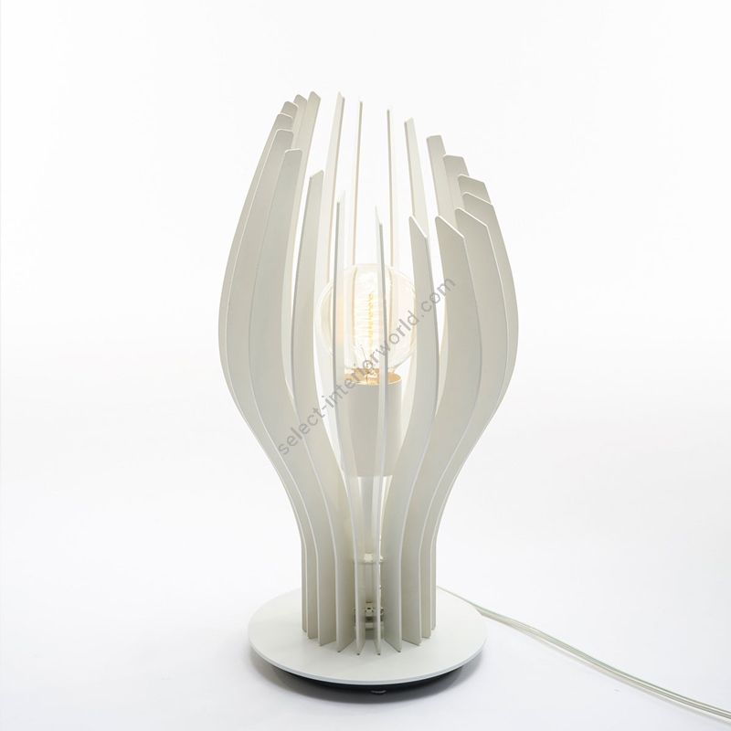 Table Lamp / Pure white finish