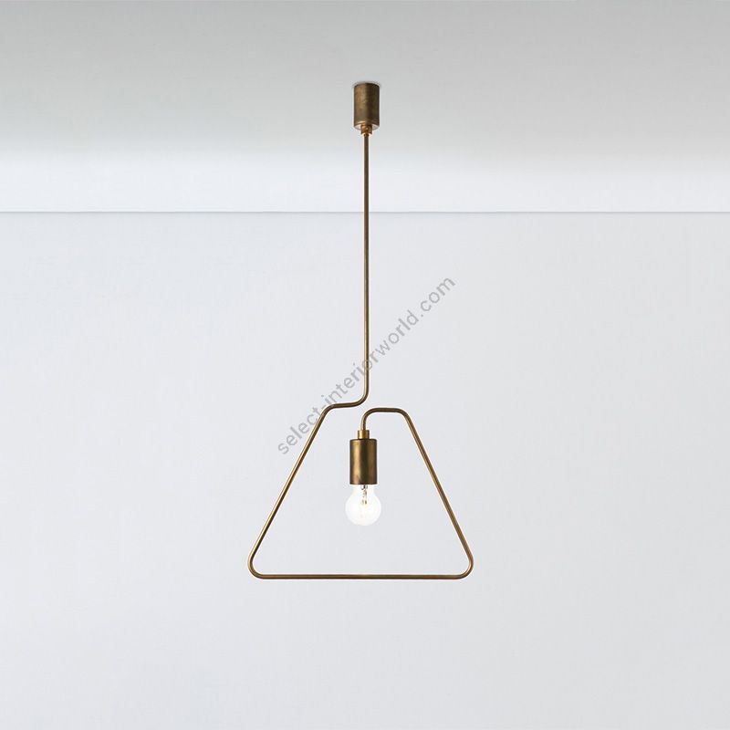Suspension Lamp / Brass finish