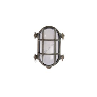 Oval Sea & Industrial Wall Lamp Indoor / Outdoor by Moretti Luce