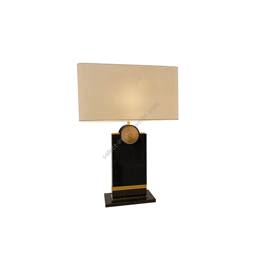 Table lamp / Antique gold plated finish