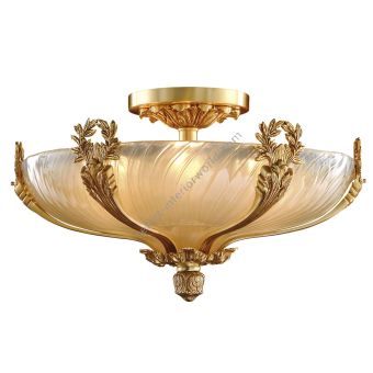 Mariner / Venetian Glass Ceiling Lamp / Royal Heritage 19524