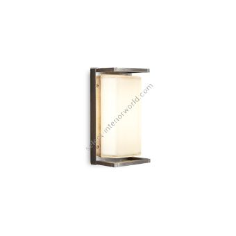Moretti Luce / Outdoor Wall Lamp / Ice Cubic rectangular 3412