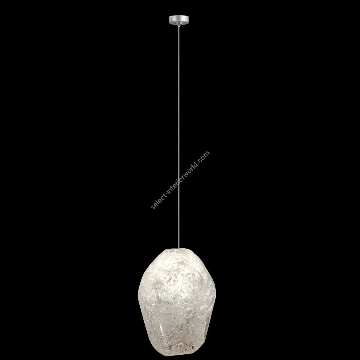 Natural Inspirations 4.75″ Round Drop Light 851840-13L, 17L, 23L, 27L by Fine Art Handcrafted Lighting