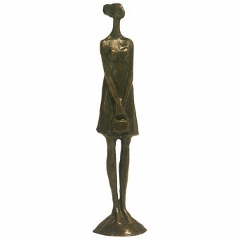 Tom Corbin / Skulptur / Girl with Purse II SM011