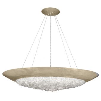 Arctic Halo 44″ Round Pendant 876540 by Fine Art Handcrafted Lighting