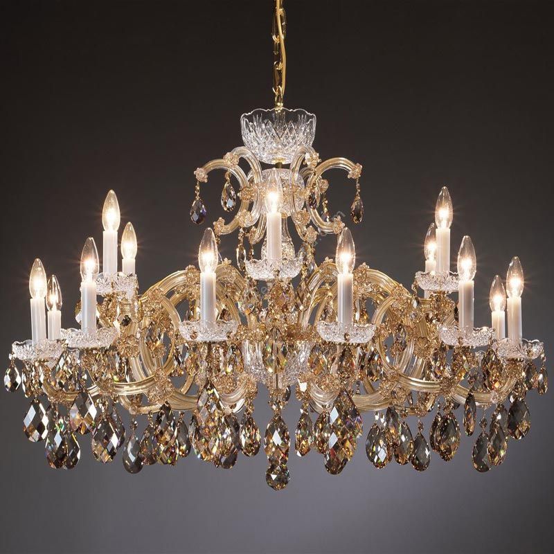 Chandeliers Preciosa - original bohemia crystal chandeliers 